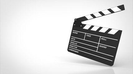 Naklejka premium カチンコ オープン 右