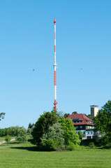 Obraz premium Raichberg mit SWR-Sendemast