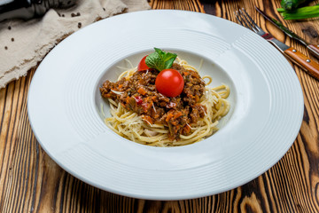Pasta spaghetti Bolognese
