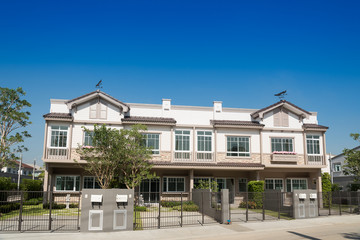 New house for sale or rent.