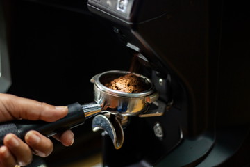 coffee brewing machine .