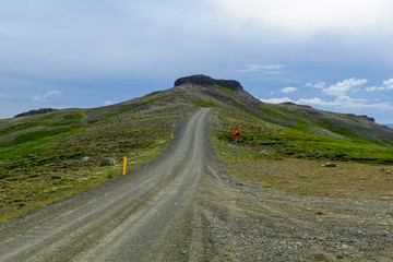 Landscape in the Vatnsnes peninsula