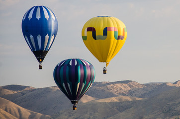 Early Morning Launch of Hot Air Balloons