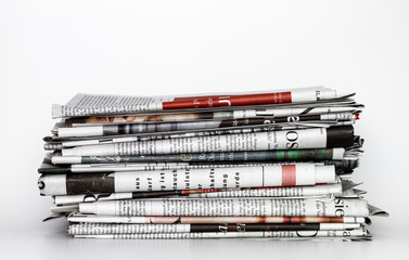 Zeitungsstapel