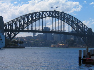 Fototapeta na wymiar Bridge in Sydney. Australia