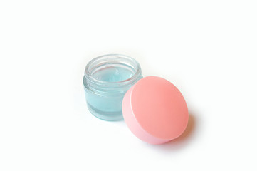  face cream on white background