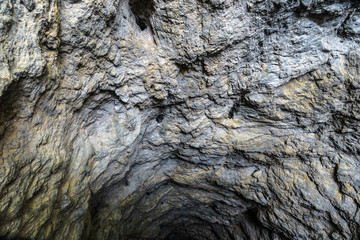 Stone cave inside
