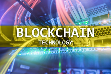 Blockchain technology, cryptocurrency mining Big data cerver room