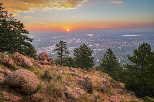 Boulder Colorado Sunrise