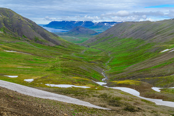 Landscape of Hrafnseyrarheidi