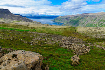 Landscape of Dynjandisheidi