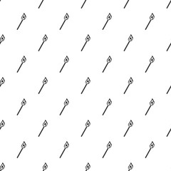 Burning match pattern seamless vector repeat geometric for any web design
