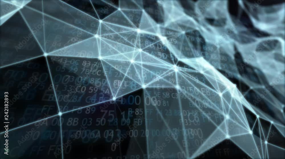 Poster technology internet connection data. data protection 86.