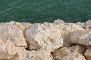 rocks and water sea 