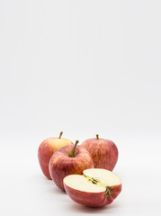 fresh ripe apples