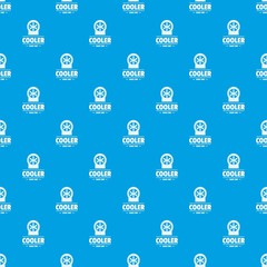 Power cooler pattern vector seamless blue repeat for any use