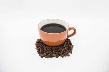 hot cup of coffee