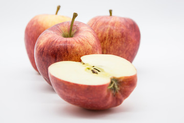 fresh ripe apples