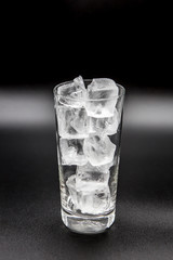 glass of ice