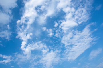 clear clouds on sky - Sunny Day 