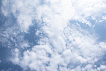 clear clouds on sky - Sunny Day 