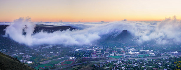 Golden Colorado Clouds