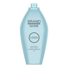 Shampoo icon. Realistic illustration of shampoo vector icon for web design