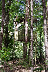 Military tower in the military unit Chernobyl-2