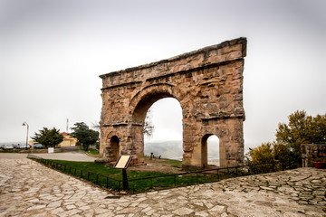 Roman triumphal arch at Medinaceli, Spain