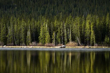 Foto op Canvas Lake Reflection - Colorado © Bernie Duhamel