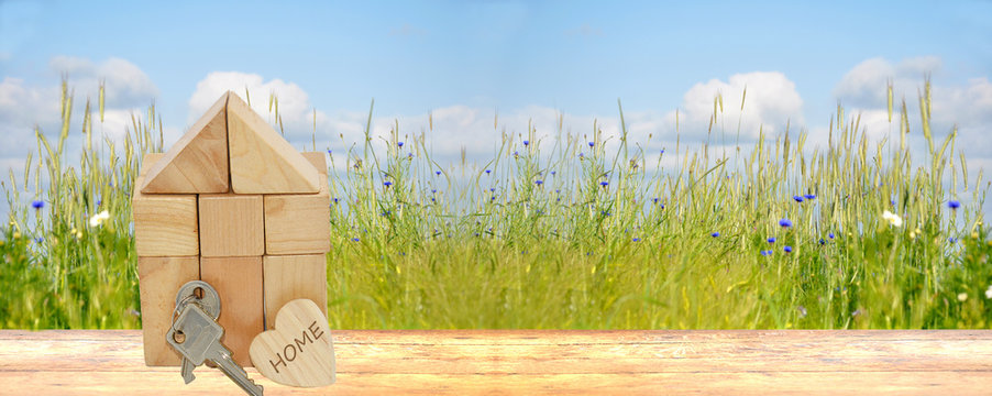 Cottage in the green with front door key