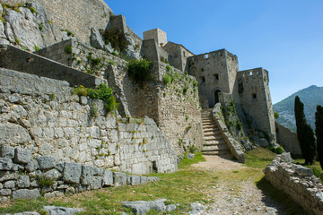Fototapeta na wymiar Klis fortress near Split, Croatia