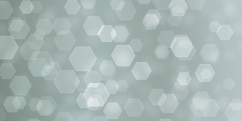 Abstract hexagonal bokeh background © felixesteban
