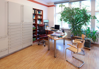 Sprechzimmer eines Arztes