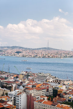 View over the city of Istanbul