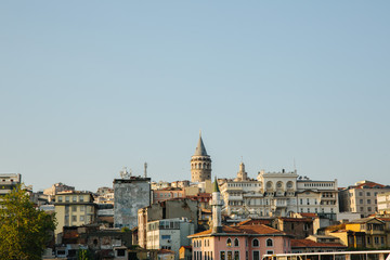 Fototapeta na wymiar View over the city of Istanbul
