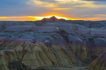 Badlands before Sunrise