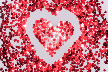 valentine’s day background with hearts, love concept