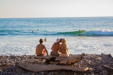 Young Couple on the Beach