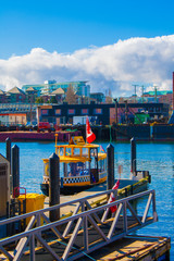 Boats in Victoria Harbour