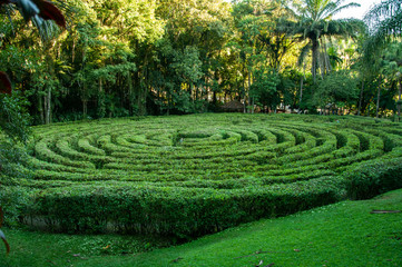 garden with flowers - parque malwee - Jaragua do sul SC Brasil