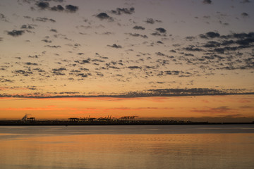 sunrise over Sydney's Botany Bay