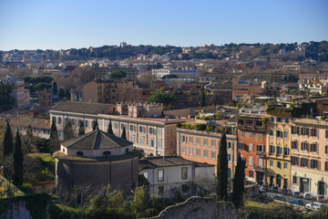 view of rome, italy