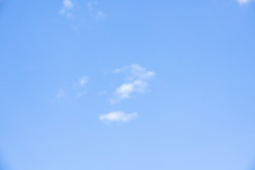 Cloud with blue sky