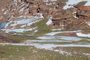 Trip to Morocco Africa. Marrakech to the Atlas Mountains 