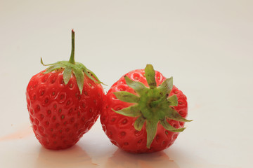 Big fresh strawberries