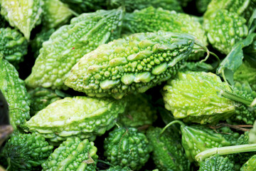 Bitter Gourd vegetables are good sources of nutrition that may help lower inflammation