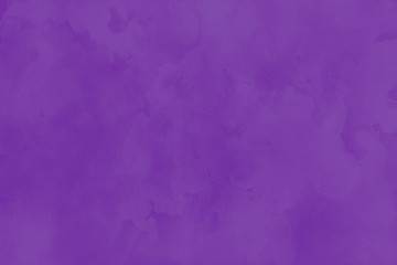 Violet ink and watercolor textures on white paper background. Paint leaks and ombre effects. Hand painted abstract image.