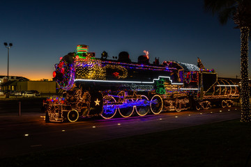 Christmas Steam Locomotive