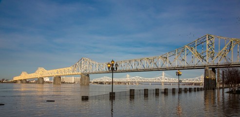 Fototapeta premium Ohio River Bridges